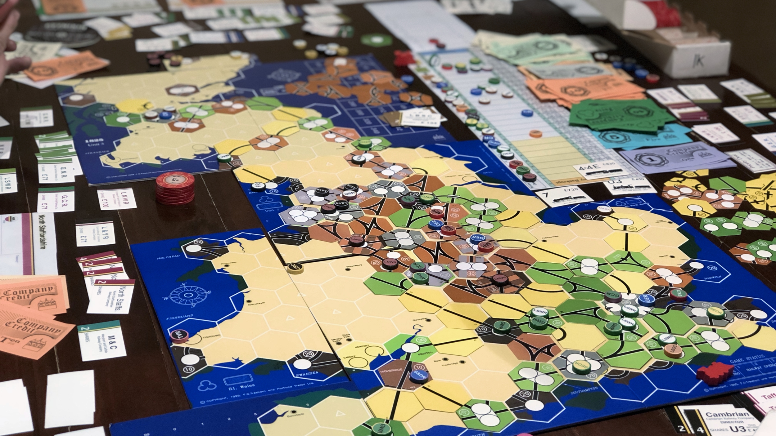 1825 game with all three Units