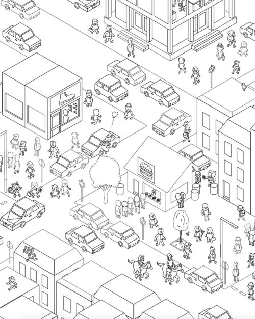 A later draft of the city