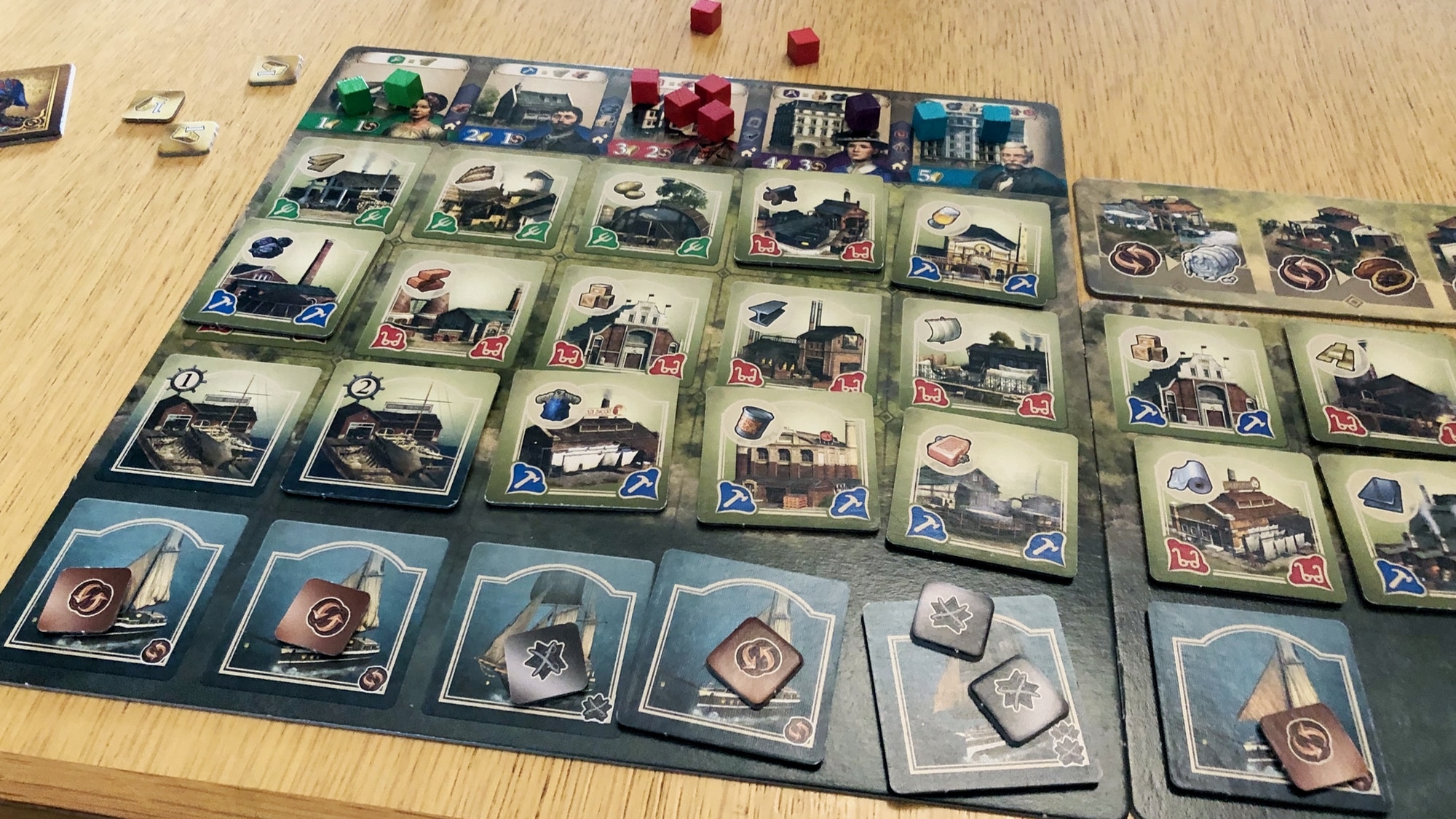 Anno 1800 player board