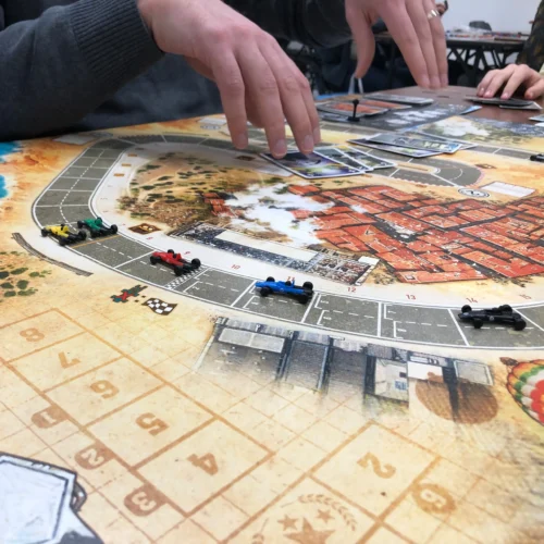 Heat:  Pedal to the Metal – cars driving on the track