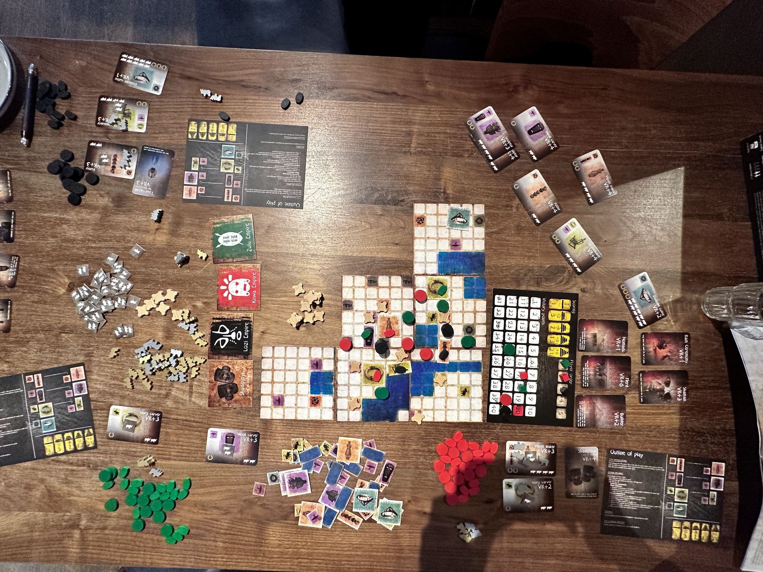 The Great Zimbabwe from bird's eye view.