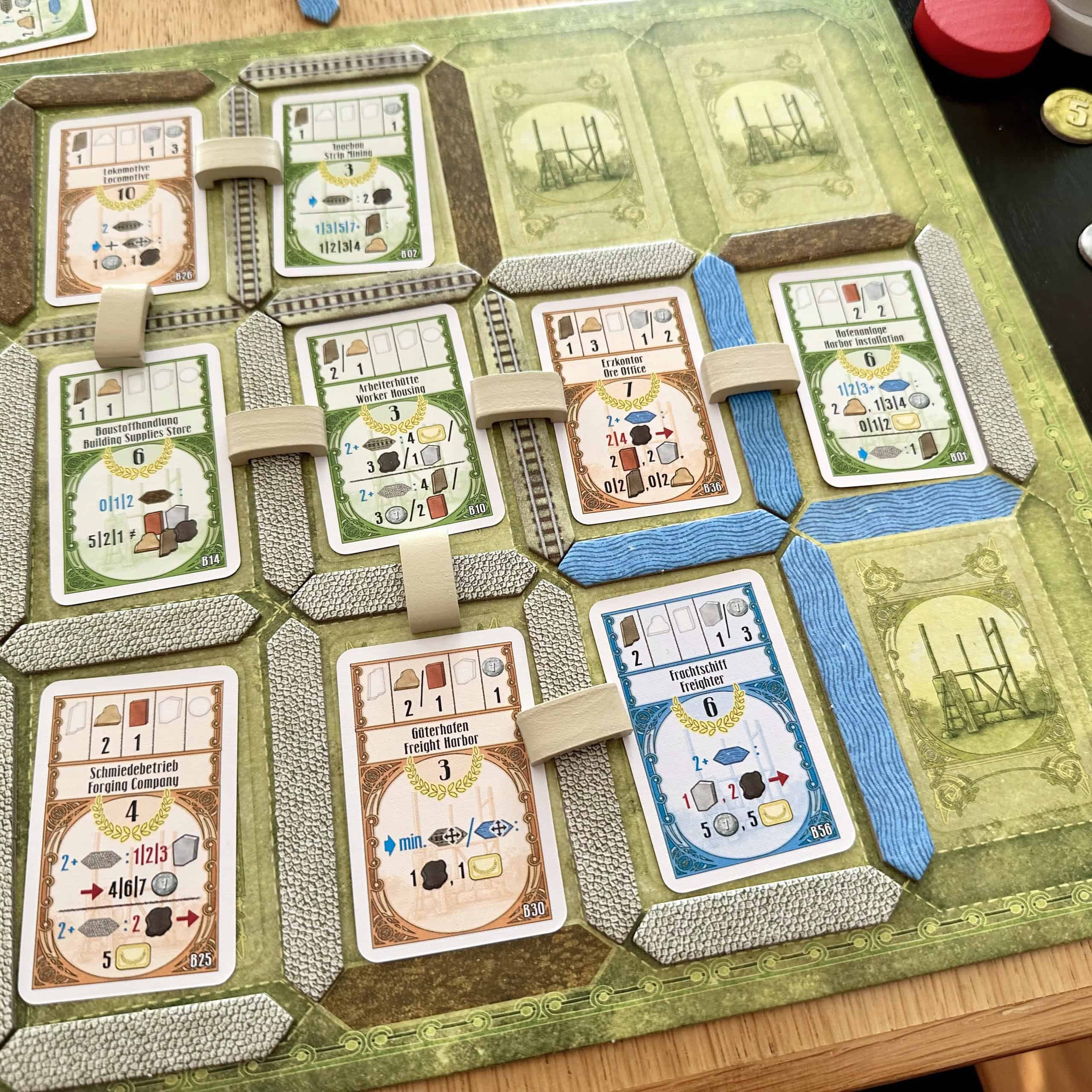 Close-up on the Oranienburger Kanal board.